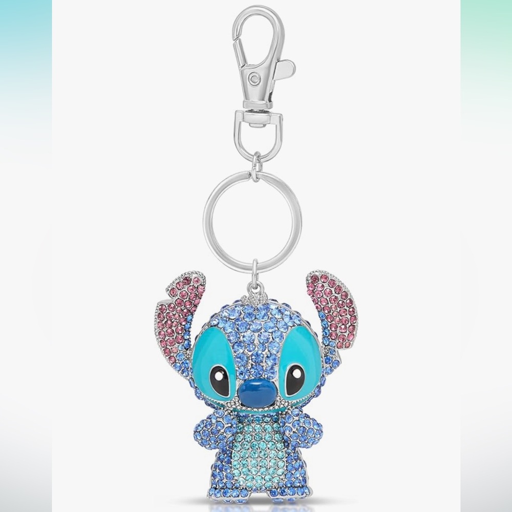 Disney Stitch Rhinestone Key Chain